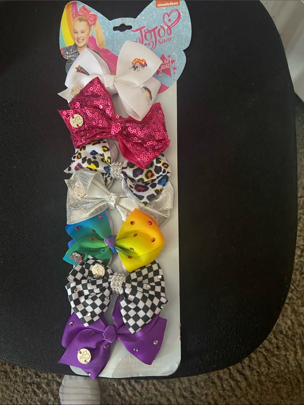 JoJo Siwa Multicolor Girls' Hair Bow Set - 8 Pack